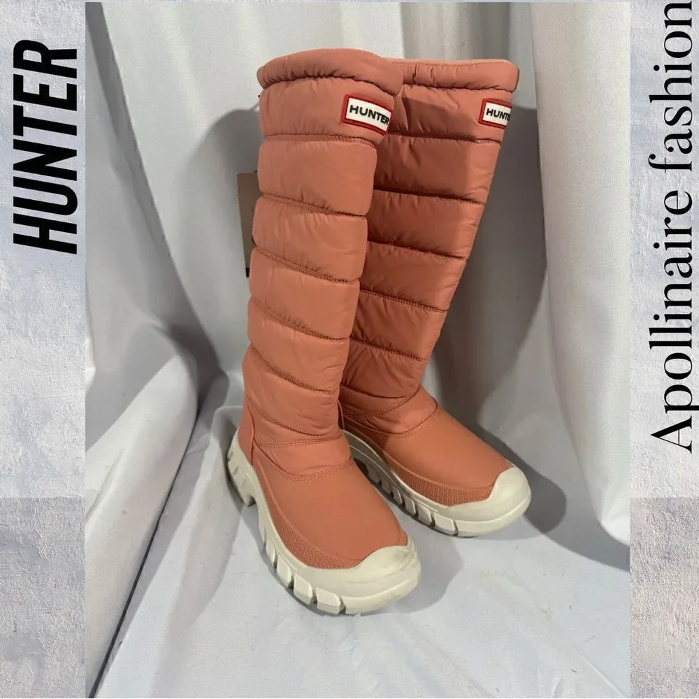 HUNTER INTREPID TALL WINTER BOOTS NWT SIZE 37 EU WATERPROOF
